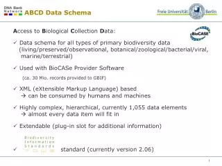 ABCD Data Schema