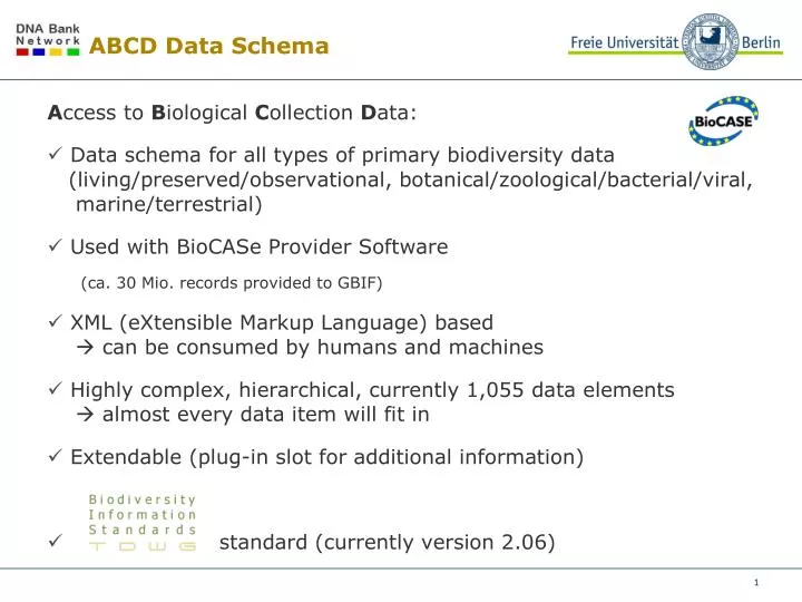 abcd data schema