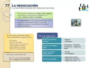 t7 la negociaci n
