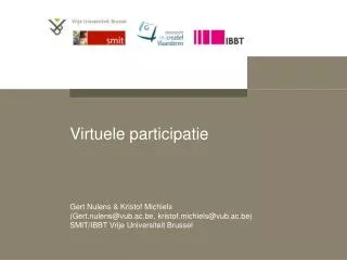 virtuele participatie