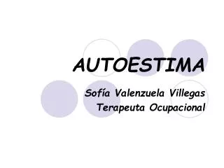 autoestima