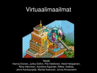 virtuaalimaailmat