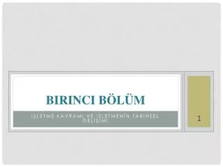 birinci b l m