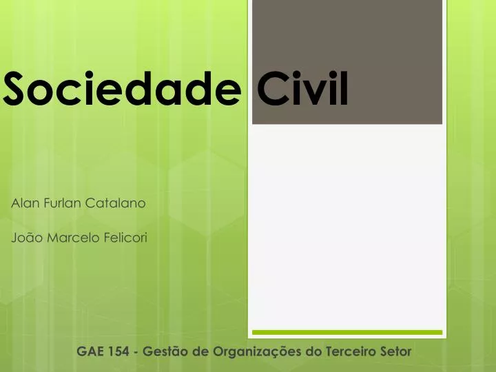 sociedade civil