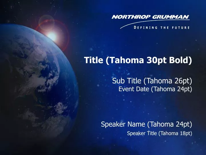 title tahoma 30pt bold sub title tahoma 26pt event date tahoma 24pt