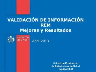validaci n de informaci n rem mejoras y resultados