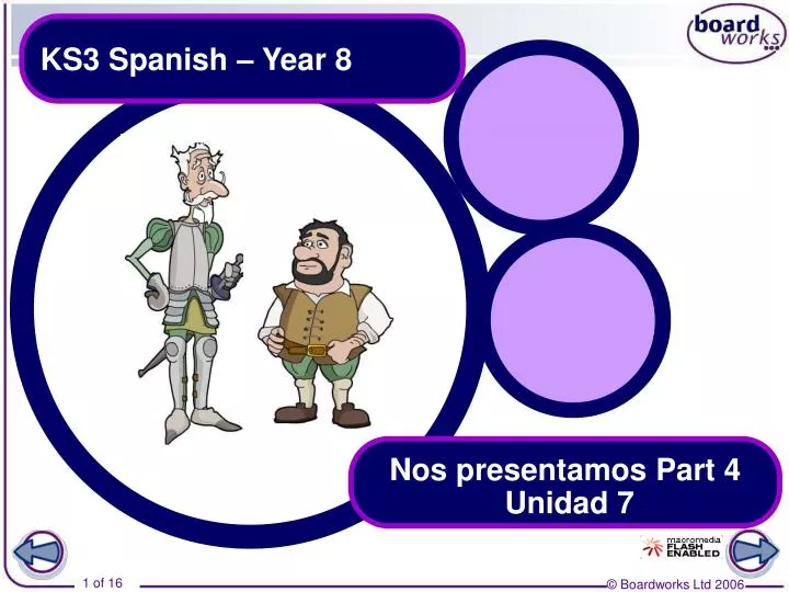 ks3 spanish year 8