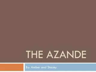 The Azande