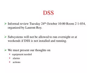 DSS