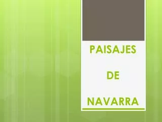 paisajes de navarra