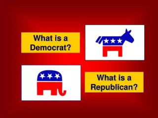What is a Democrat?