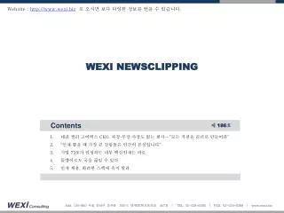 wexi newsclipping