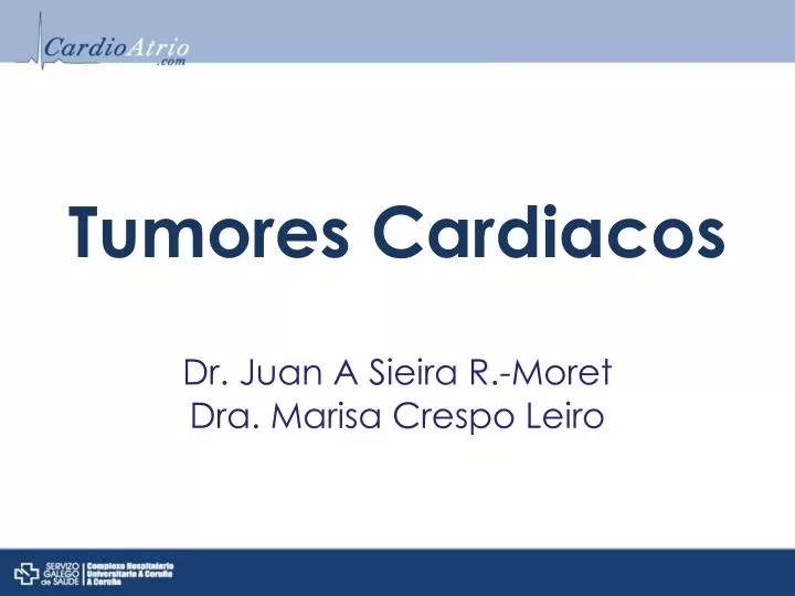 tumores cardiacos