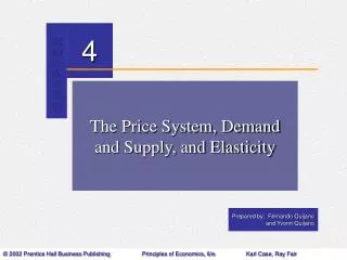 The Price System, Demand and Supply, and Elasticity