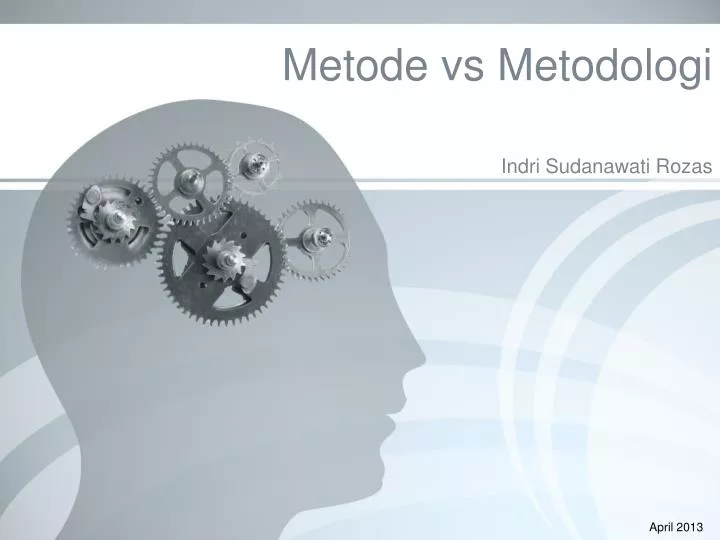 metode vs metodologi