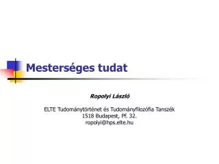 mesters ges tudat