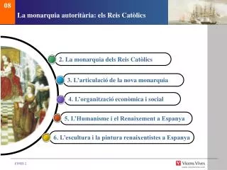 La monarqu ia autoritària: els Reis Catòlics