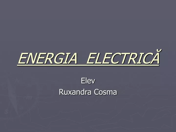 energia electric