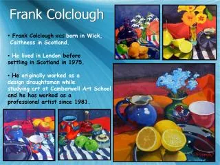 frank colclough