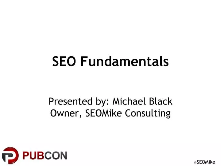 seo fundamentals