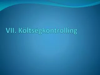 vii k lts gkontrolling