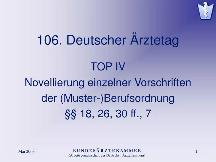 106 deutscher rztetag