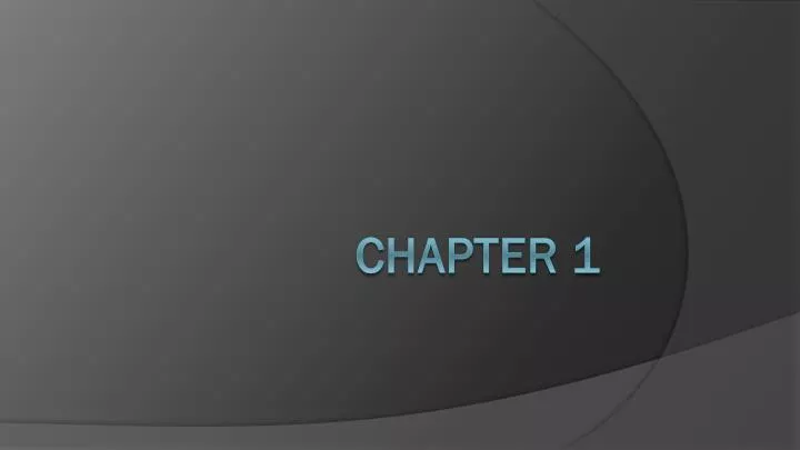 chapter 1