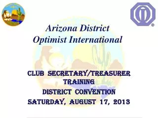 Arizona District Optimist International