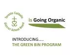 is Going Organic - slide 1