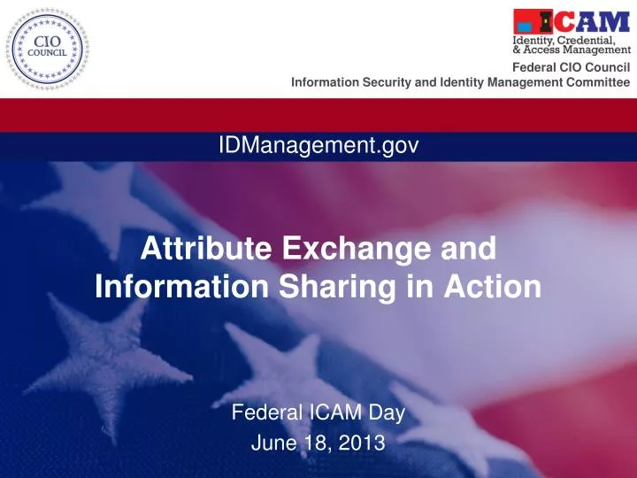 attribute exchange and information sharing in action