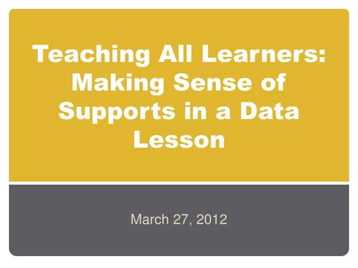 teaching all learners making sense of supports in a data lesson