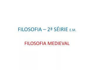 filosofia 2 s irie e m
