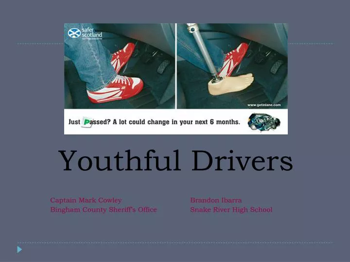 youthful drivers