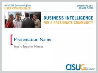 Presentation Name