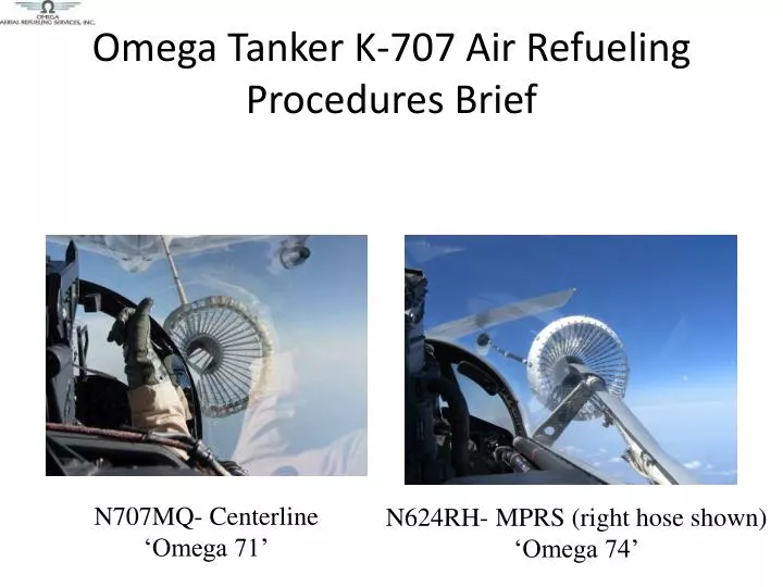 omega tanker k 707 air refueling procedures brief