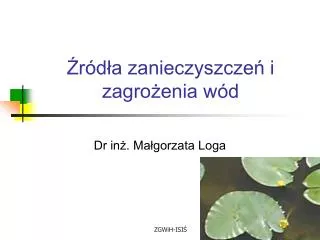 r d a zanieczyszcze i zagro enia w d