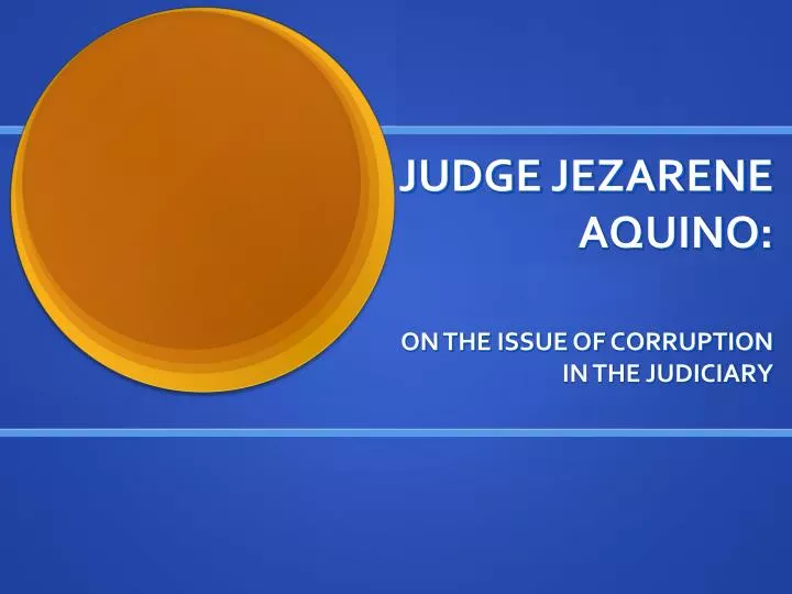 judge jezarene aquino