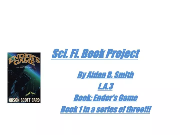 sci fi book project