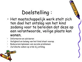 doelstelling