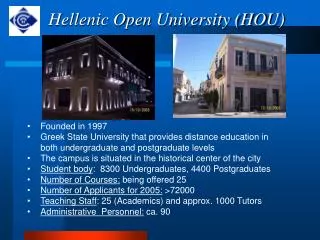 Hellenic Open University (HOU)