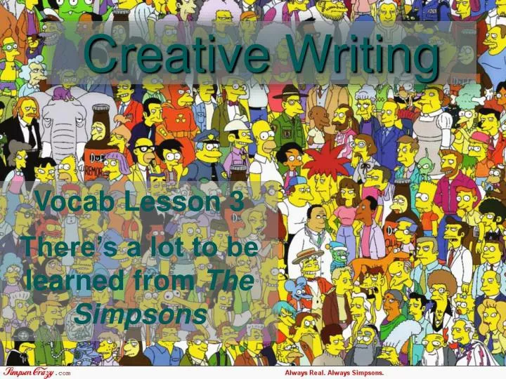 creative writing