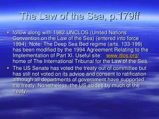 The Law of the Sea, p.179ff