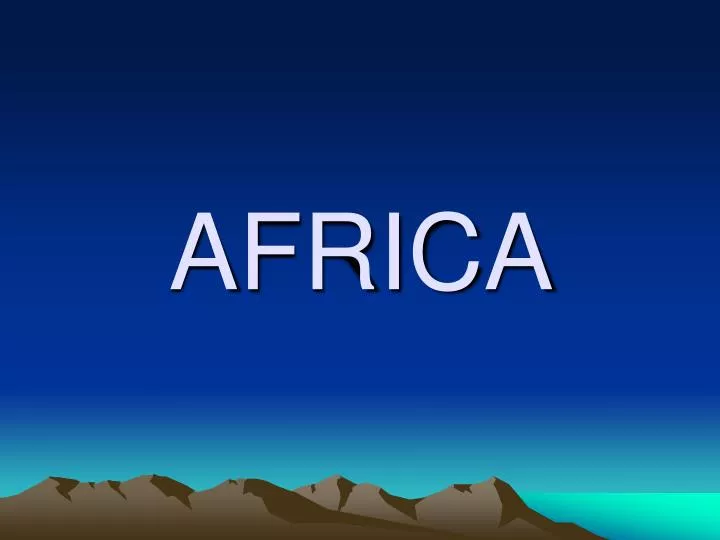 africa