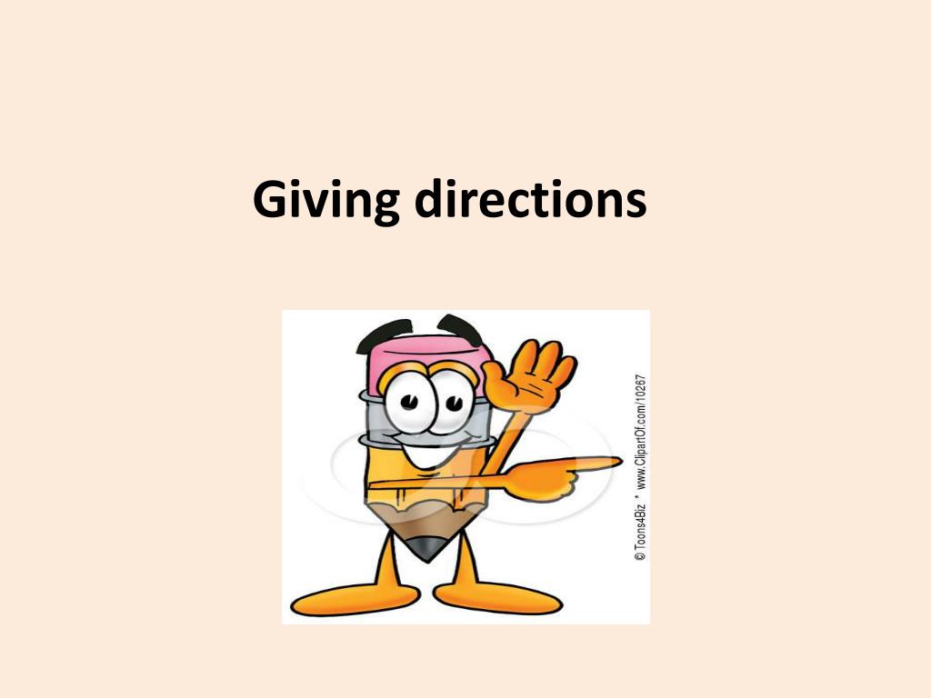 PPT - Giving directions PowerPoint Presentation, free download - ID:5401514