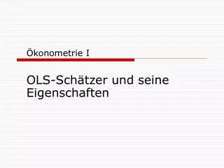 konometrie i