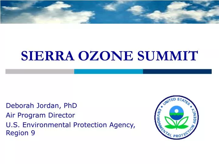 sierra ozone summit