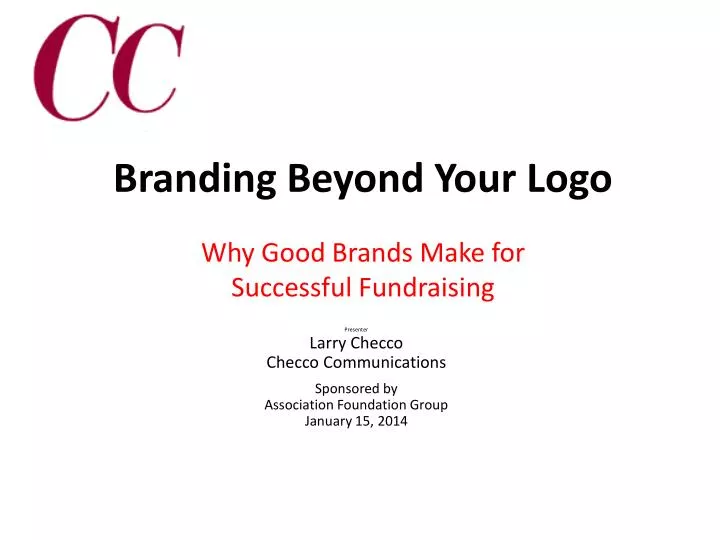 branding beyond your logo why good brands make for successful fundraising