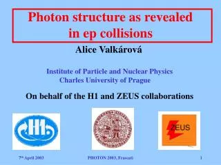Photon structure as revealed in ep collisions