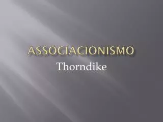 associacionismo