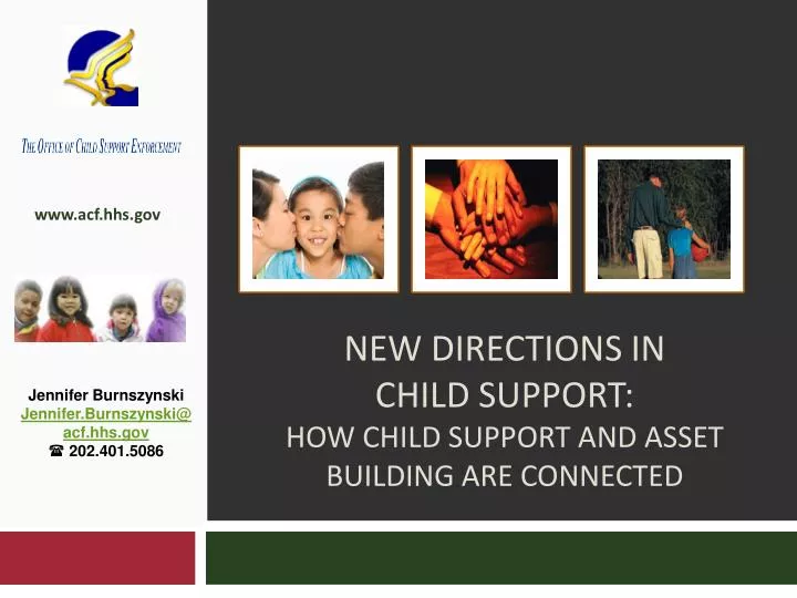 new directions in child support how child support and asset building are connected